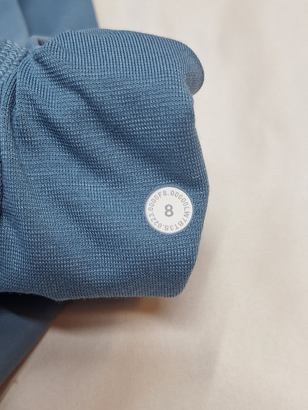 lululemon athletica High-Rise Women’s Blue Bike Shorts - Picture 8 of 8